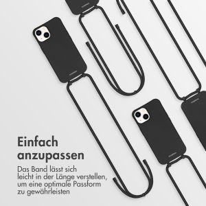 iMoshion Color Backcover mit abtrennbarem Band für das iPhone 14 - Schwarz