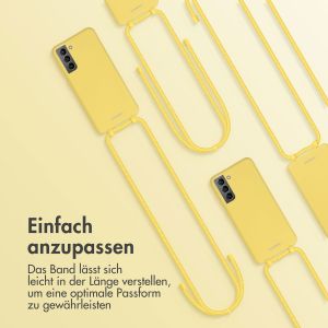 iMoshion Color Backcover mit abtrennbarem Band für das Samsung Galaxy S21 - Gelb