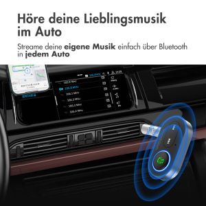 iMoshion Bluetooth Adapter Auto - Bluetooth 5.1-Empfänger - 3,5 mm