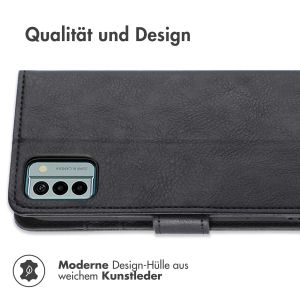 iMoshion Luxuriöse Klapphülle für das Nokia G22 - Schwarz