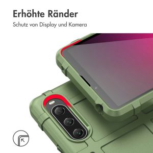 iMoshion Rugged Shield Backcover für das Sony Xperia 10 V - Grün
