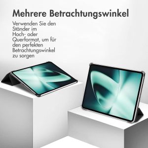 iMoshion Trifold Klapphülle für das OnePlus Pad - Schwarz