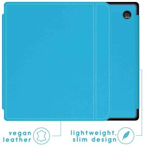 iMoshion Slim Hard Case Sleepcover mit Stand für das Kobo Sage / Tolino Epos 3 - Hellblau