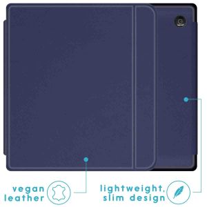 iMoshion Slim Hard Case Sleepcover mit Stand für das Kobo Sage / Tolino Epos 3 - Dunkelblau