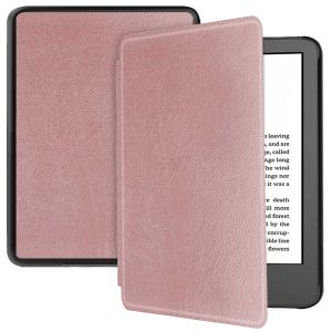 iMoshion Slim Hard Case Sleepcover für das Amazon Kindle (2022) 11th gen - Rose Gold