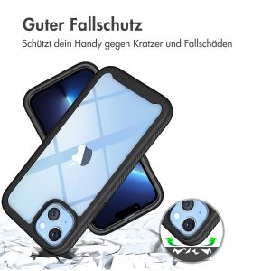 iMoshion 360° Full Protective Case für das iPhone 14 Plus - Schwarz