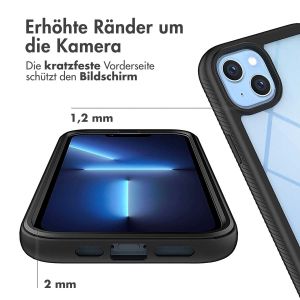 iMoshion 360° Full Protective Case für das iPhone 14 Plus - Schwarz