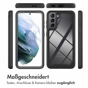 iMoshion 360° Full Protective Case für das Samsung Galaxy S21 - Schwarz