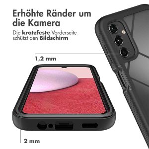 iMoshion 360° Full Protective Case für das Samsung Galaxy A14 (5G/4G) - Schwarz