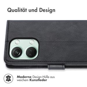 iMoshion Luxuriöse Klapphülle für das OnePlus Nord 3 - Schwarz