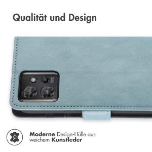 iMoshion Luxuriöse Klapphülle für das Motorola ThinkPhone - Hellblau