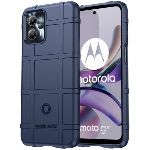 iMoshion Rugged Shield Backcover für das Motorola Moto G13 - Dunkelblau