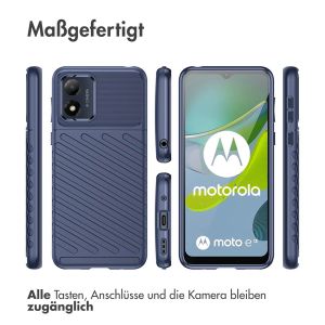 iMoshion Thunder Backcover für das Motorola Moto E13 - Dunkelblau