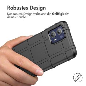 iMoshion Rugged Shield Backcover für das Motorola Moto G73 - Schwarz