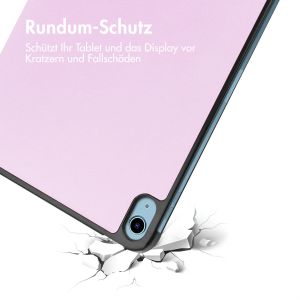 iMoshion Trifold Klapphülle für das iPad 10 (2022) 10.9 Zoll - Rosa