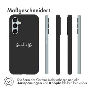 iMoshion Design Hülle für das Samsung Galaxy A54 (5G) - Fuck Off - Schwarz