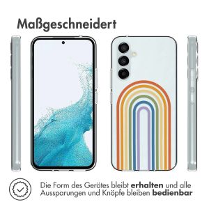 iMoshion Design Hülle für das Samsung Galaxy A54 (5G) - Rainbow