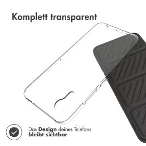 Accezz TPU Clear Cover für das Samsung Galaxy Xcover 7 - Transparent