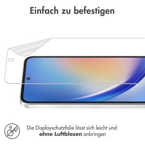 iMoshion Displayschutz Folie 3er-Pack für das Samsung Galaxy A35 / A55 - Transparent