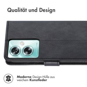 iMoshion Luxuriöse Klapphülle für das OnePlus Nord N30 SE - Schwarz