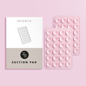 Selencia ﻿2er-Pack Telefonhalter Saugnapf - Hellrosa