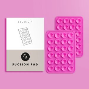 Selencia ﻿2er-Pack Telefonhalter Saugnapf - Rosa
