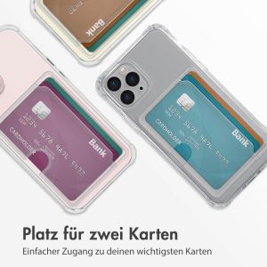 iMoshion Soft Case Back Cover mit Kartenhalter für das iPhone 11 Pro - Transparent