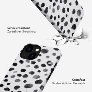 Selencia Vivid Back Cover für das iPhone 13 - Trendy Leopard