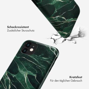 Selencia Vivid Back Cover für das iPhone 11 - Chic Marble Quartz