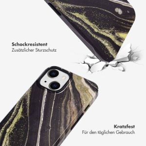 Selencia Vivid Back Cover für das iPhone 14 - Chic Marble