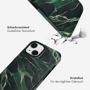 Selencia Vivid Back Cover für das iPhone 14 - Chic Marble Quartz