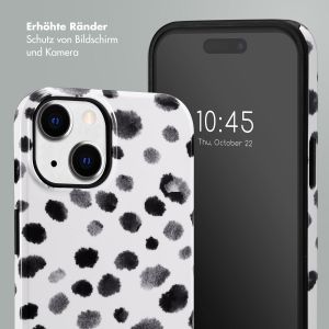 Selencia Vivid Back Cover für das iPhone 14  - Trendy Leopard