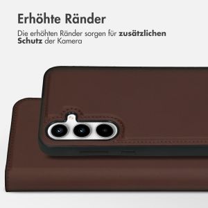 Accezz Premium Leather 2 in 1 Wallet Bookcase für das Samsung Galaxy A35 - Braun