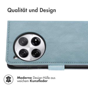 iMoshion Luxuriöse Klapphülle für das OnePlus 12 - Hellblau
