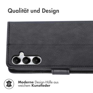 iMoshion Luxuriöse Klapphülle für das Samsung Galaxy A55 - Schwarz