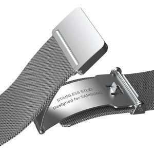 Samsung ﻿Milanese Band für das Galaxy Watch 4 - Größe L - Silber