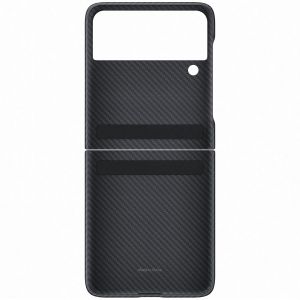 Samsung Original Aramid Standing Backcover für das Galaxy Z Flip 3 - Schwarz