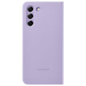 Samsung Original Clear View Cover Klapphülle für das Galaxy S21 FE - Lavender