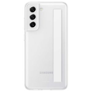 Samsung Original Slim Strap Cover für das Galaxy S21 FE - White