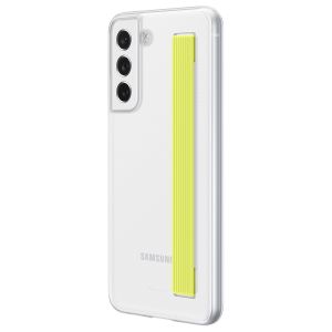 Samsung Original Slim Strap Cover für das Galaxy S21 FE - White