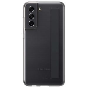 Samsung Original Slim Strap Cover für das Galaxy S21 FE - Dark Gray