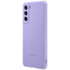 Samsung Original Silikon Cover für das Galaxy S21 FE - Lavender