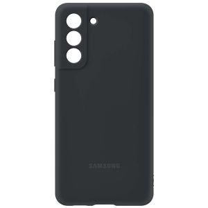Samsung Original Silikon Cover für das Galaxy S21 FE - Dark Gray