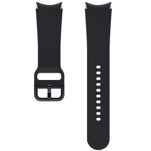 Samsung Original Sport Band Watch M/L für das Galaxy Watch / Watch 3 / Watch 4 / Active 2 / 4 : 40-41-42-44mm - Schwarz
