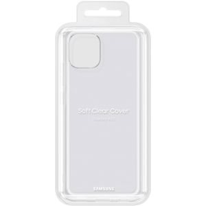Samsung Original Silicone Clear Cover für das Galaxy A03 - Transparent