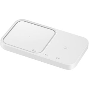 Samsung ﻿Wireless Charger Duo - Ladestation - Ohne Adapter und Ladekabel - 15 Watt - Weiß