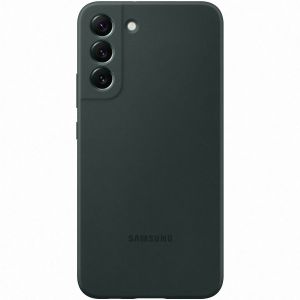 Samsung Original Silikon Cover für das Galaxy S22 Plus - Dark Green