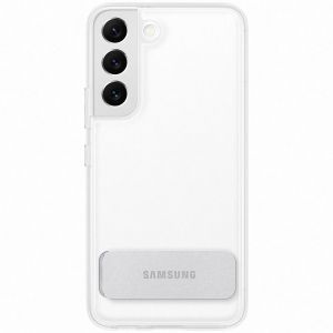 Samsung Original Clear Standing Back Cover für das Galaxy S22 - Transparent