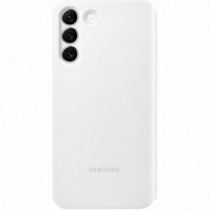 Samsung Original Clear View Cover Klapphülle für das Galaxy S22 Plus - White