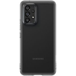 Samsung Silicone Clear Cover für das Galaxy A53 - Schwarz
